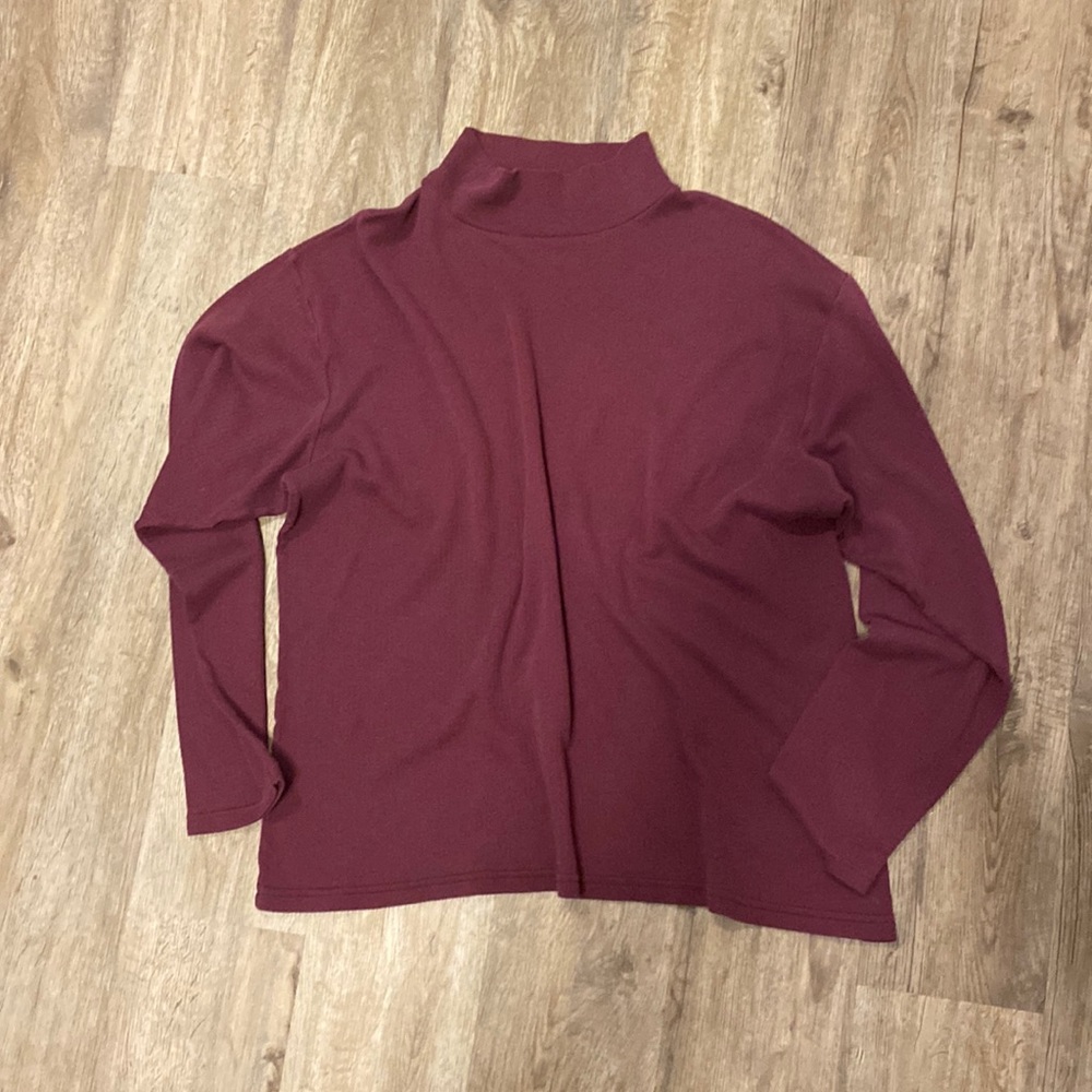 Mock turtleneck